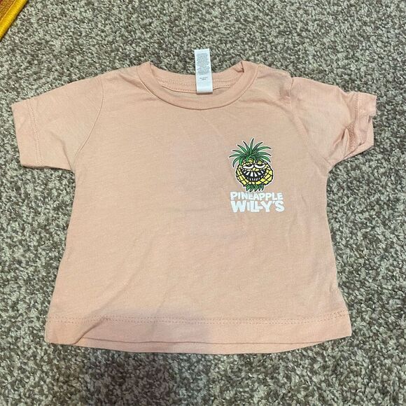 Pineapple Willy's Baby T-Shirt 3-6 Months Multicolor Unisex - Picture 1 of 4